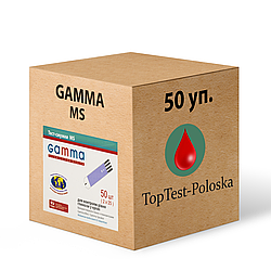 Тест-смужки Gamma MS 50 — 2500 штук