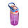 Пляшка для води до школи Baby bottle LB400 500ml Фіолетова пляшка для води з трубочкою, фото 3