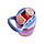 Пляшка для води до школи Baby bottle LB400 500ml Фіолетова пляшка для води з трубочкою, фото 4