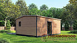 Мобільний гостьовий будинок-баня 6,0х5,0 Sauna House 3 від Thermowood Production, фото 4