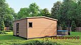 Мобільний гостьовий будинок-баня 6,0х5,0 Sauna House 3 від Thermowood Production, фото 5