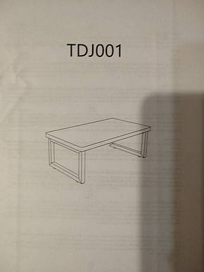 Приліжковий стіл TDJ001, Amazon, Німеччина, фото 2
