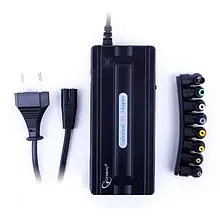Блок живлення для ноутбука Gembird NPA-AC1-GS Black 90W універсальний мережевий