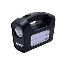 Потужний аварійний багатофункційний ліхтар 8017-3 з трьома лампами повербанк