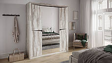 Спальня модерн Соломія 4Д Світ меблів, колір юкон дуб борас / попільний, фото 2