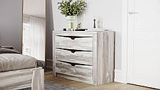 Спальня модерн Соломія 4Д Світ меблів, колір юкон дуб борас / попільний, фото 3