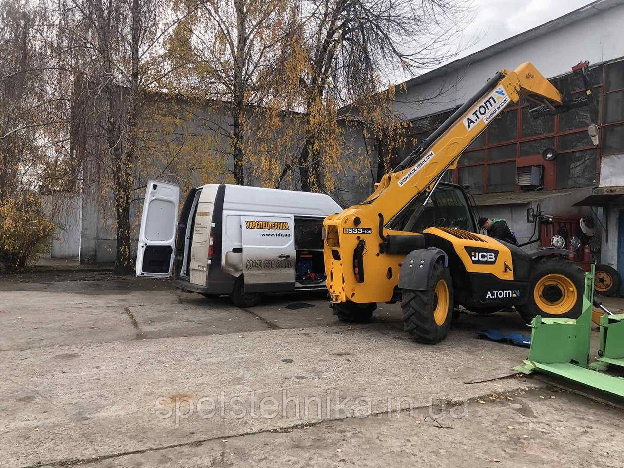 Діагностування JCB 533-105, фото 1