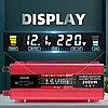 Перетворювач напруги 12V-220v 2000W з дисплеєм Solar Power Inverter, Інвертор, фото 3