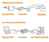 Перетворювач напруги 12V-220v 2000W з дисплеєм Solar Power Inverter, Інвертор, фото 6