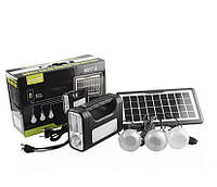 Потужний ліхтар зарядна станція сонячна батарея повербанк 8017-2