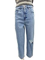 Жіночі прямі укорочені джинси Style & Co Curvy-Fit Straight Cropped Mom Jeans, розмір 14
