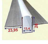 Профиль теневого шва (разделительный)15мм из лед
