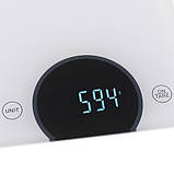 Кухонні ваги Adler AD 3173 white, до 10 кг, світлодіодні, фото 3