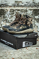 Черевики тактичні Under Armour чоловічі армійські спецвзуття для ЗСУ хакі мілітарі