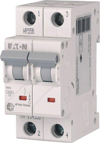 Автоматичний вимикач Eaton HL-C20/2 2P 20А тип C