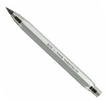 Олівець цанговий 5,6 мм, металевий корпус, срібло Koh-i-noor 5340