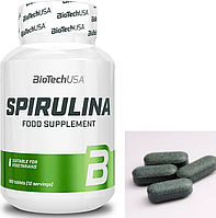 Спіруліна BioTech Spirulina 100 таблеток Vitaminka Vitaminka