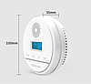 Бездротовий електрохімічний детектор чадного газу SUNROZ Smart Alarm System з сигналізацією для дому Білий, фото 8