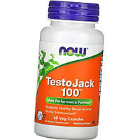 Бустер тестостерона Тесто Джек NOW Foods TestoJack 100 60 капсул Vitaminka