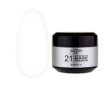 Камуфлююча база Moon Full Premium French Base 30 мл, № 21