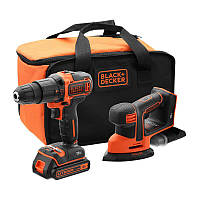 Наборы электроинструментов BLACK+DECKER BCK23S1S