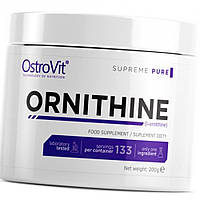 Л-орнитин незаменимая аминокислота OstroVit Ornithine 200 g без вкуса Топ продаж Vitaminka