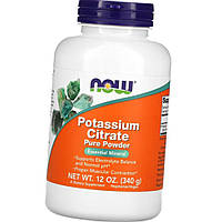Калий NOW Potassium Citrate Pure Powder 340 г Vitaminka