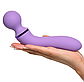 Вібромасажер Fantasy For Her Duo Wand Massage-Her від Pipedream, 20х4,5 см., фото 7