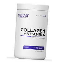 Коллаген и Витамин С OstroVit Collagen + Vitamin C 400 г Топ продаж Vitaminka