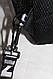 Сумка-рюкзак з прорізом для навушників чорна, фото 5