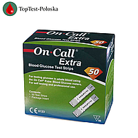 Тест-полоски On Call Extra (Он Колл Экстра) 50 шт.