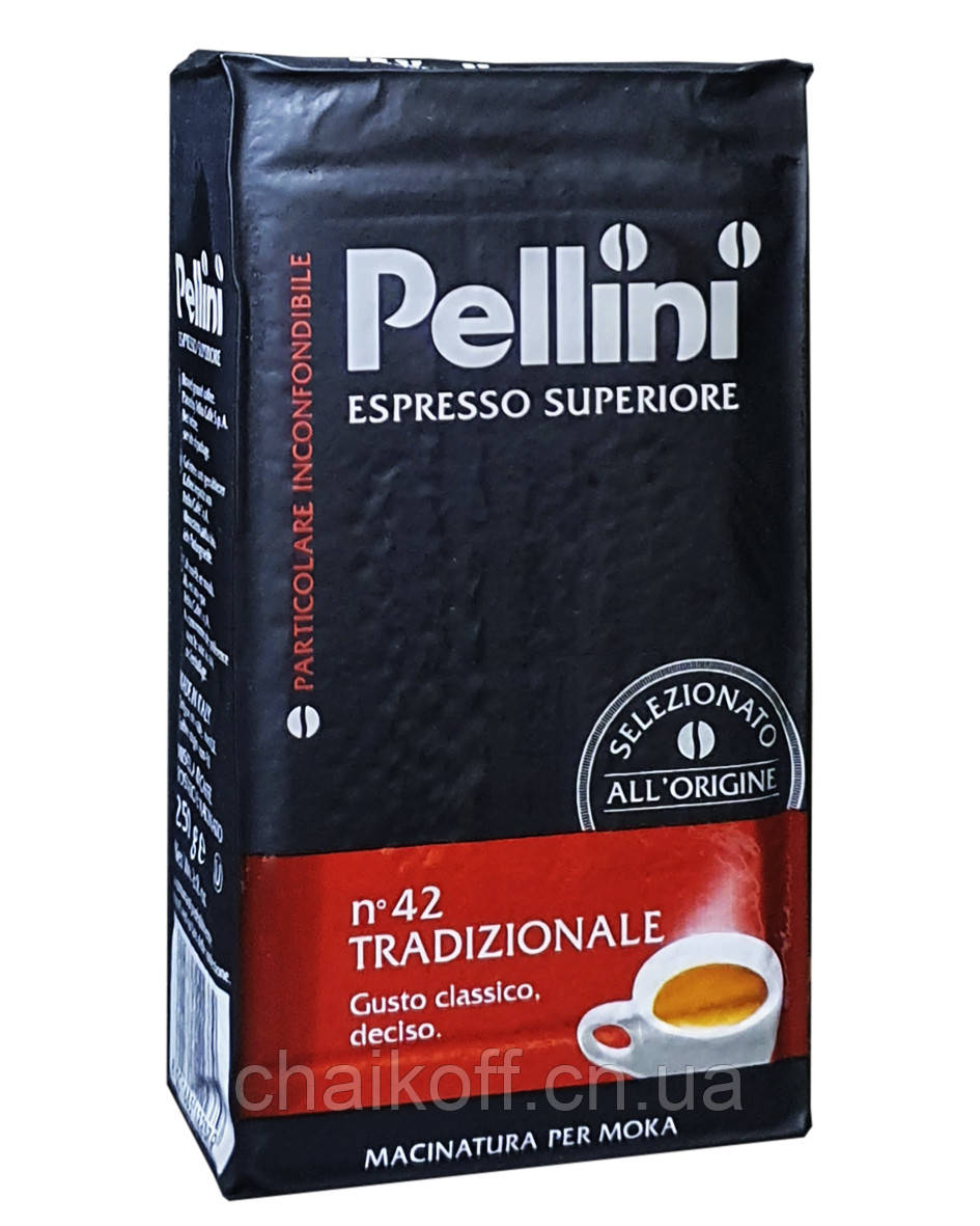 Кофе молотый Pellini Espresso Superiore n.42 Tradizionale 250 г, фото 1