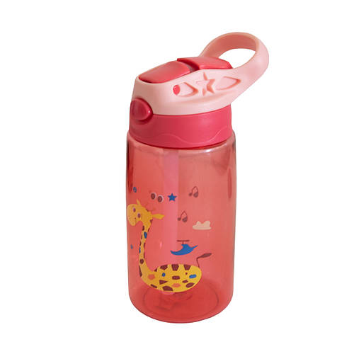 Бутылка для воды с трубочкой Baby пластиковая bottle LB400 500ml ...