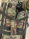 Тактична сумка Cordura 1000D, баул, рюкзак для перенесення великих речей. Колір: мультикам, фото 10