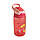 Пляшка для води з трубочкою пластикова Baby bottle LB400 500ml Червона пляшка для води, фото 2