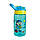 Дитяча пляшечка для води з трубочкою Baby bottle LB400 500ml Синя пляшка для води, фото 2