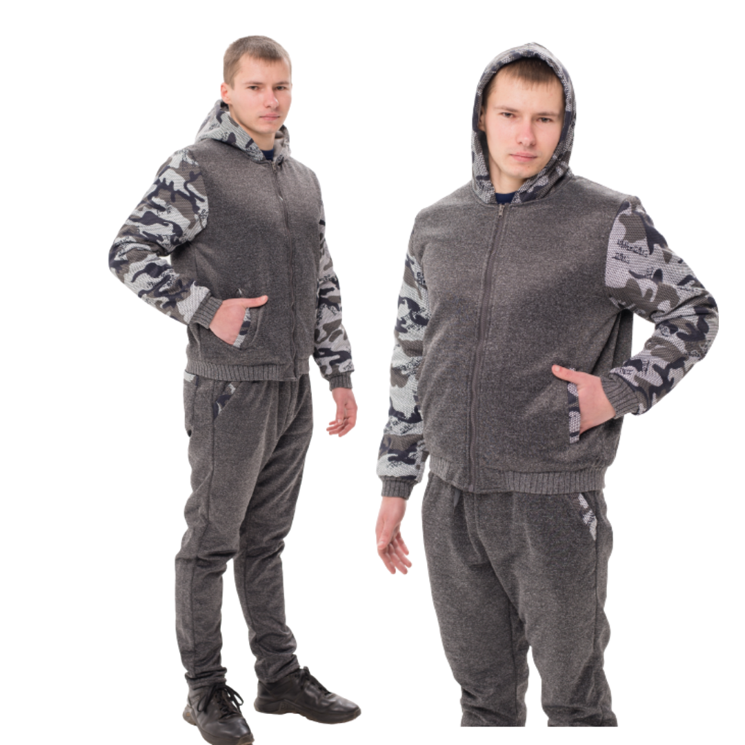 Теплий спортивний костюм чоловічий, фото 1