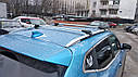 Перемички TURTLE AIR1 поперечки на штатні рейлінги Dacia Logan Mcv Mpv 13- Сірі довжина 86-86, фото 6