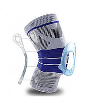 Колійний ортез наколінник knee pad динамічний бандаж із силіконовим кільцем