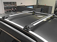 Перемычки TURTLE AIR1 поперечины на рейлинги Volkswagen Caddy (2k) Van 03-19 Серые длина 86-90