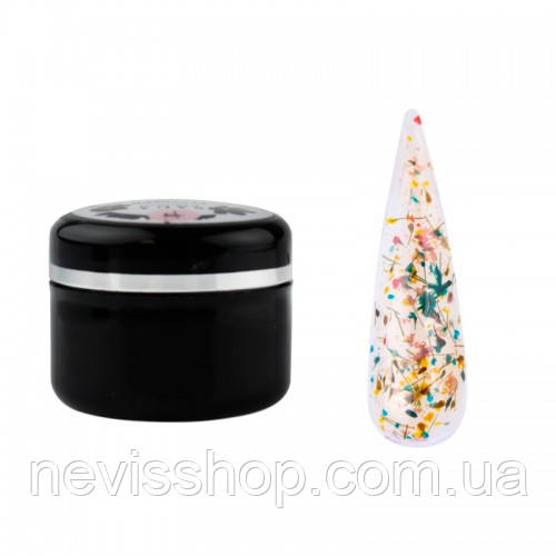 Гель Saga Professional Flower Gel 05 з сухоцвітом, 5 мл