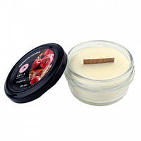 Масажна свічка Saga Professional Massage Candle у склі, персик, 50 мл