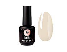 База камуфлююча Saga Professional Elastic Base 01 молочний, 15 мл
