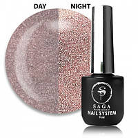 База світловідбиваюча Saga Professional Fiery Base 04 рожевий діамант, 9 мл