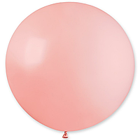 Латексный шарик Gemar 31"(80 см)/ 73 Пастель нежно-розовый G30 (БЕЗ ПОЛОС)
