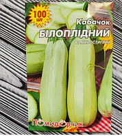 Семена кабачка ранний сорт Белоплодный большая пачка 100 шт Помидорчик