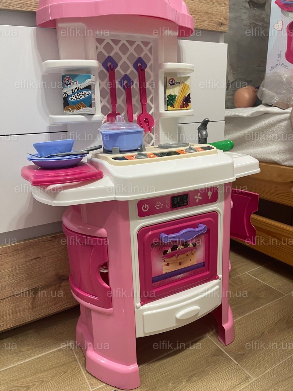Дитяча кухня ТехноК рожева