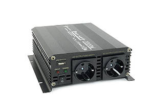 Інвертор Inverter 12V 230V 1000/2000W, SolarTronics, модифікована синусоїда