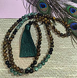 Чітки вирвиці з тигровим оком та цозитом 108 намистин, від студії LadyStyle.Biz, фото 10