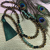 Чітки вирвиці з тигровим оком та цозитом 108 намистин, від студії LadyStyle.Biz, фото 7